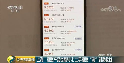 理财产品也能转让了 很多人 淘 到了高收益